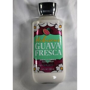 Bath & Body Works Shea & Vitamin E  Hibiscus Guava Fresca Body Lotion 8 Oz